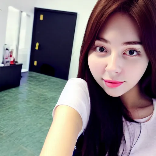 Image similar to selfie of pretty Korean girl