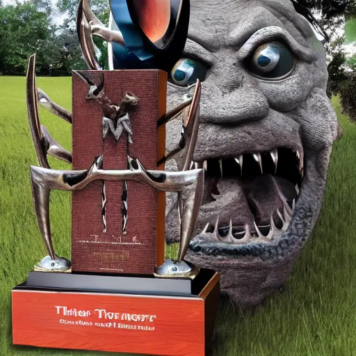 Prompt: trophy monster