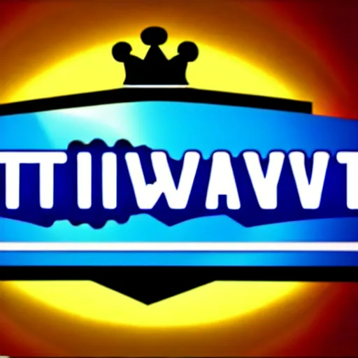 Image similar to Trivia TV show with blue crown logo