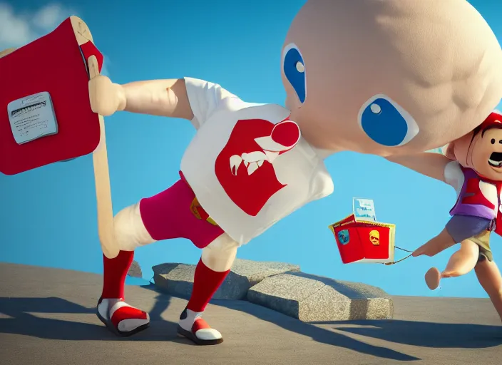 Image similar to photo of a real person dressed as captain underpants, 8 k, high definition, photo realistic, octane render