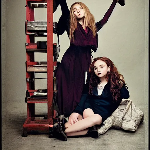 Image similar to sabrina carpenter in annie leibovitz : life through a lens ( 2 0 0 8 )