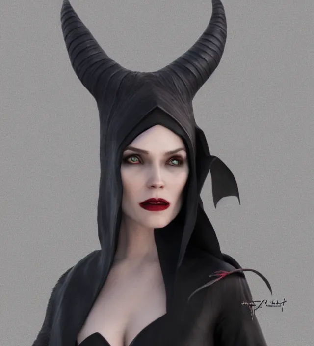 Image similar to scarlet witch as maleficent, nostalgia, very detailed texture, realistic shaded lighting, studio quality, digital art, dynamic background, unreal engine 5 rendered, octane rendered, pinnacle studio, naturel, trending on artstation, art style by nixeu and ian sprigger