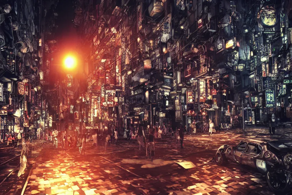 Image similar to Yoshiki Takaya Creatures Battle Junji Ito Demons In Neo Tokyo Year 4000, beautiful aesthetic, photorealistic, volumetric lighting, hyperrealistic, octane render, HDR, photorealistic, bokeh