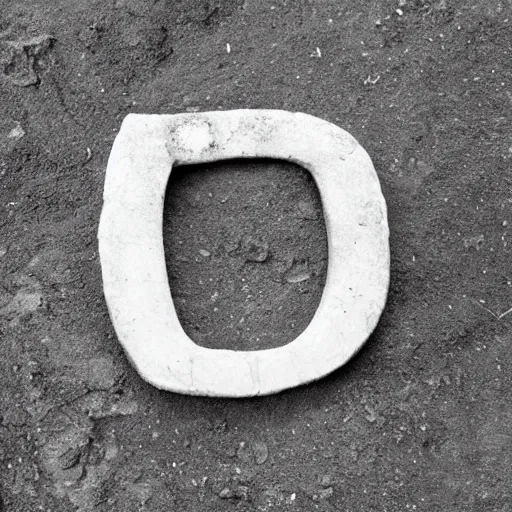 Image similar to letter s in the shape of a stone