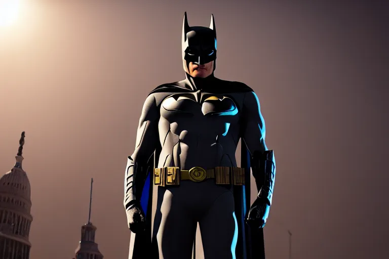 Image similar to DC Night Wing character in the style of Matt Reeve's Batman 2022 ultra realistic, 4K, movie still, UHD, sharp, cinematic