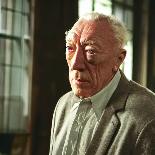 Prompt: Movie Still from Reasons to Live starring Max von Sydow -9