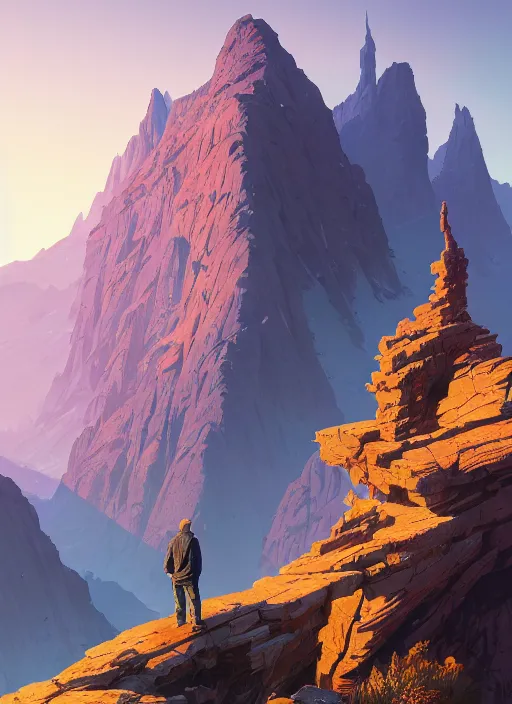 Prompt: highly detailed portrait mountain in gta v, stephen bliss, unreal engine, fantasy art by moebius greg rutkowski, loish, rhads, ferdinand knab, makoto shinkai and lois van baarle, ilya kuvshinov, rossdraws, tom bagshaw, global illumination, radiant light, detailed and intricate environment