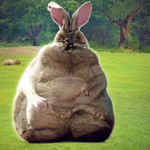 Prompt: biggest chungus,