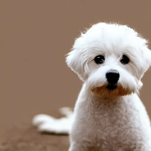 Prompt: a Nobel white dog, trending wallpaper, black background, hyper realistic