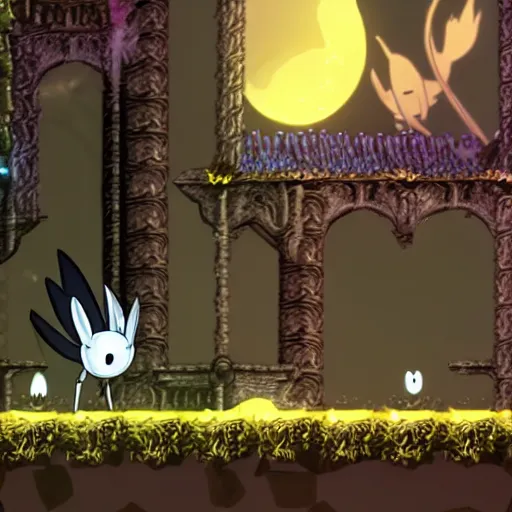 Image similar to hollow knight screenshot