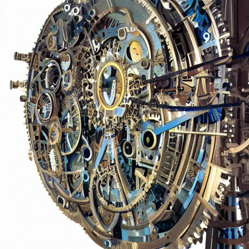 Prompt: the universe as a deterministic, clockwork machine