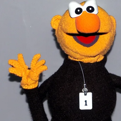 Image similar to muppet mugshot. arrested, driving under the influence