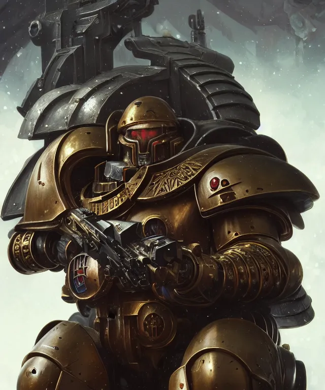 Prompt: Sir Keir Starmer as a Warhammer 40k Space Marine, portrait, fantasy, intricate, elegant, highly detailed, digital painting, artstation, concept art, smooth, sharp focus, illustration, art by artgerm and greg rutkowski and alphonse mucha