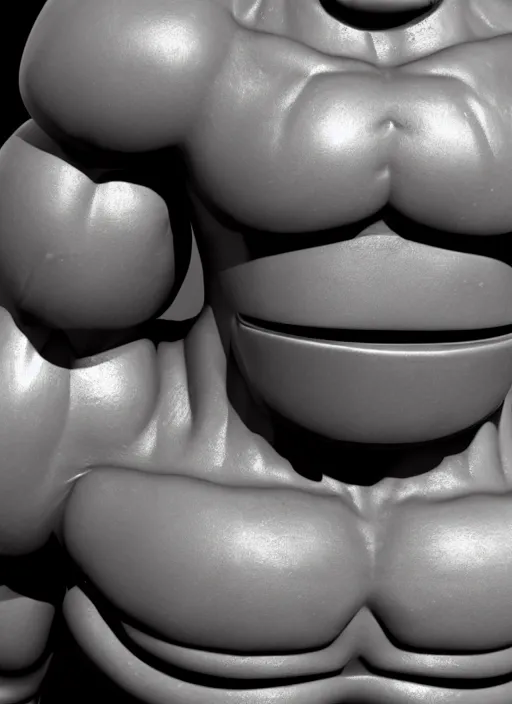 Prompt: detailed 3d render of the Muscular Minion, close up, liflike textures, realistic, extreme detail, high resolution, fine character detail