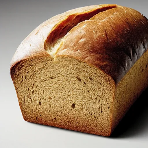 Image similar to a loaf of bread with jennifer loper face on