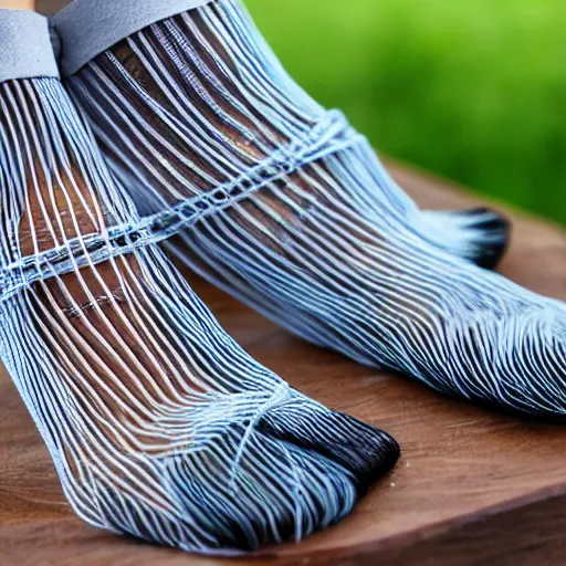 Image similar to wire socks made of wires