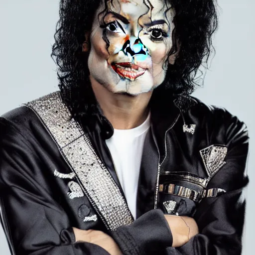 Image similar to Photo of Michael Jackson. 8k. 4k. UHD.