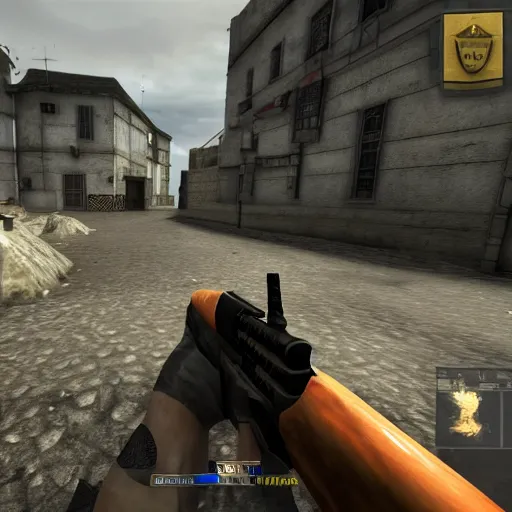 Image similar to counter strike: global offensive videogame gameplay screenshot