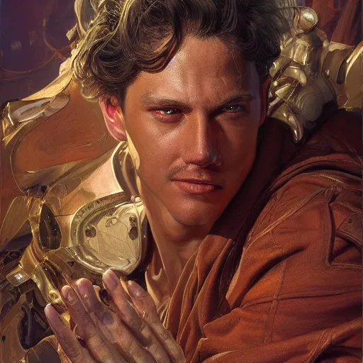 Prompt: Virgil, detailed, centered, digital painting, artstation, concept art, donato giancola, Joseph Christian Leyendecker, WLOP, Boris Vallejo, Breathtaking, 8k resolution, extremely detailed, beautiful, establishing shot, artistic, hyperrealistic, beautiful face, octane render, cinematic lighting, dramatic lighting, DMC, masterpiece