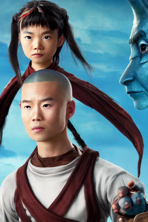 Image similar to photo of real life Ty Lee from Avatar The Last Airbender, 4K