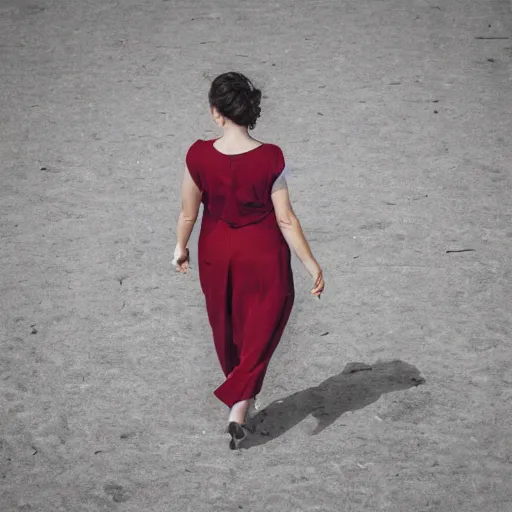 Image similar to woman walking