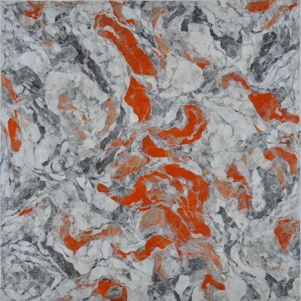 Image similar to a white and orange marble textured background, a marble sculpture by georgia o'keeffe, featured on polycount, gutai group, marble sculpture, ultrafine detail, biomorphic