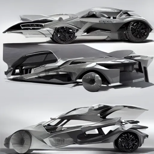 Image similar to khyzyl saleem car : medium size: 7, u, x, y, o medium size form panels: motherboard medium size forms : Kazimir Malevich big size forms : zaha hadid architecture big size forms: brutalist medium size forms: sci-fi futuristic setting: Ash Thorp car: ultra realistic phtotography, keyshot, unreal engine 5, high oiled liquid glossy specularity reflections, ultra detailed, 4k, 8k, 16k: blade runner 2049 color : cinematic, high contrast