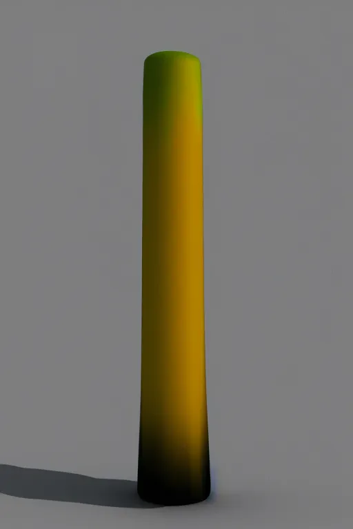 Prompt: a lo - fi 3 d render of a 1 9 8 0's lava lamp