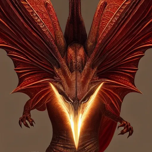 Image similar to Perfectly-centered portrait-photograph of a Winged Dragon, lifelike, super highly detailed, professional digital painting, artstation, concept art, smooth, sharp focus, extreme illustration, Unreal Engine 5, Photorealism, HD quality, 8k resolution, cinema 4d, 3D, beautiful, cinematic, art by artgerm and greg rutkowski and alphonse mucha and loish and WLOP