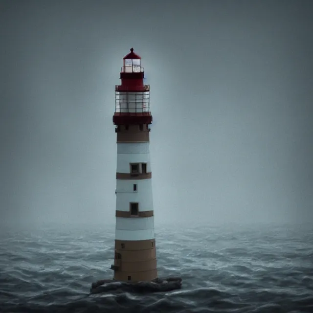 Image similar to a beautiful view of silent hill lighthouse, ultra detailed