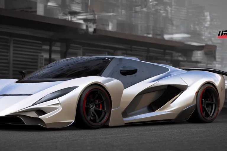 Image similar to photo wallpaper sport car gran turismo 7 forza horizon need for speed fast and furious 5 unreal engine supercar hypercar game concept car octane render, 4 khd 2 0 2 2 3 d cgi rtx style chrome reflexion global illumination ray tracing hdr arstation pixar and disney unreal