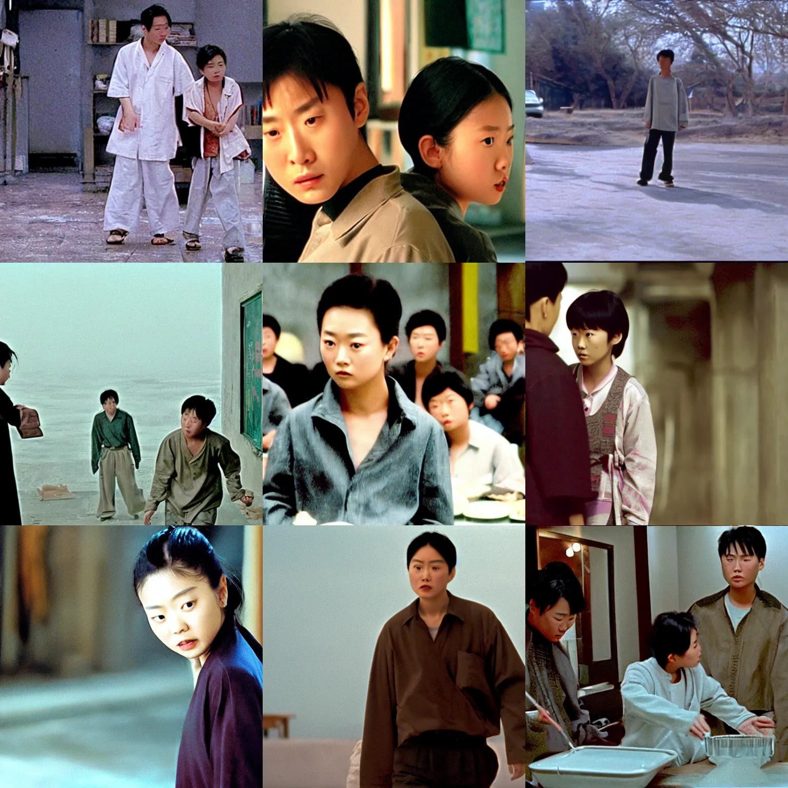 Prompt: a film still from yi yi ( 2 0 0 0 )