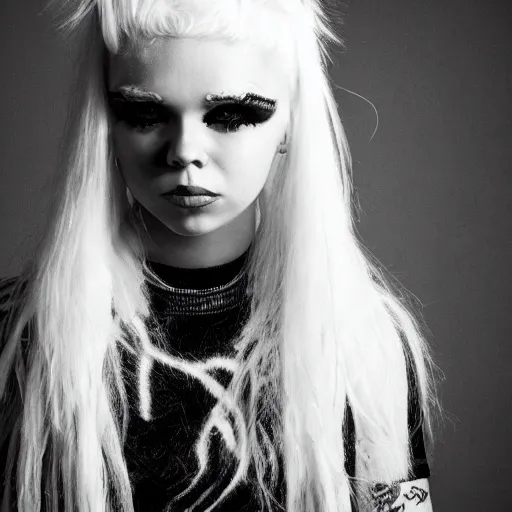 Image similar to kerli koiv teenage punk rock photography