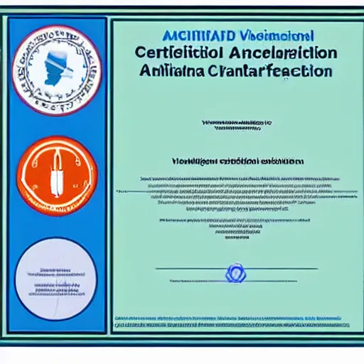 Image similar to certificate of vaccination identification through artificial intelligence