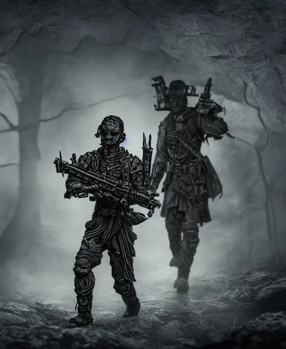 Image similar to poor infantry. dark atmosphere. fantasy style. highly detailed 8 k. intricate. lifelike. soft light. nikon d 8 5 0.