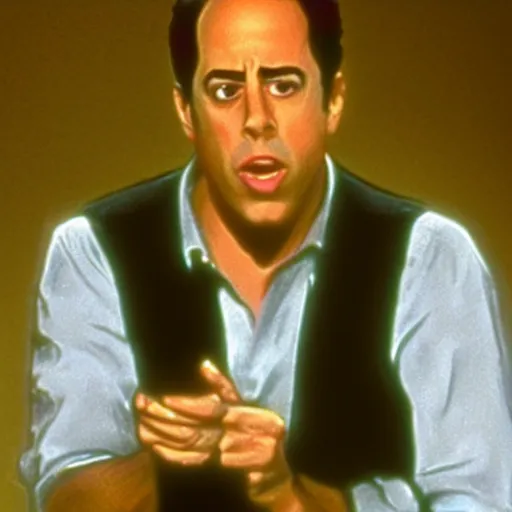 Prompt: Jerry Seinfeld in Goldeneye N64