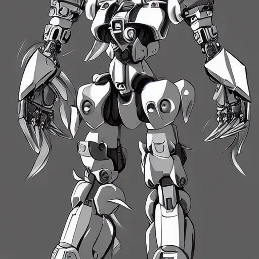 Syaha [HENTERA commission still closed] on Twitter | Mecha anime, Robot  concept art, Concept art characters