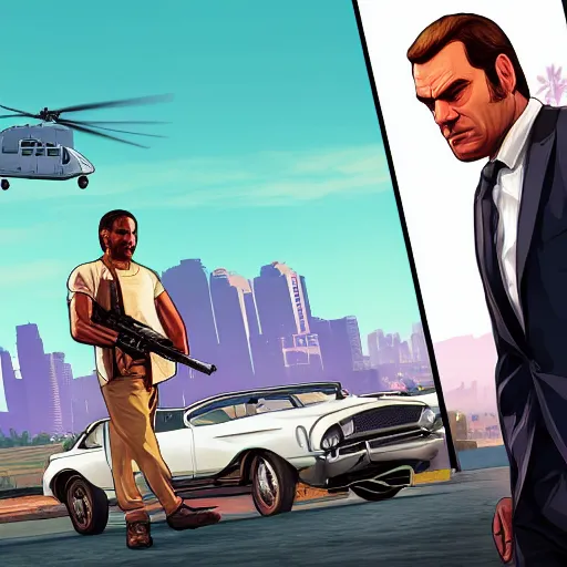 Image similar to gta 6, leaked