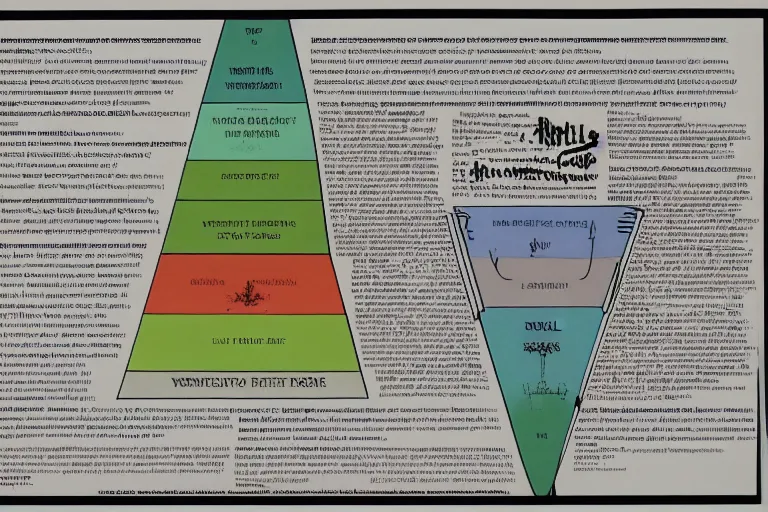 Image similar to a diagram by edward tufte warning how the world is going to end