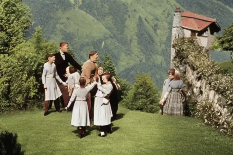 Prompt: still image from the sound of music by the wakowski brothers, ultra detailed, finely detailed