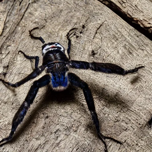 Image similar to poecilotheria metallica