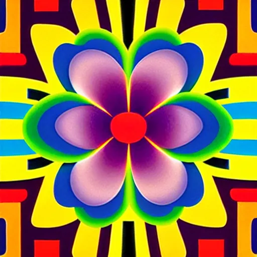 Image similar to flat flower by shusei nagaoka, kaws, david rudnick, airbrush on canvas, pastell colours, cell shaded, 8 k