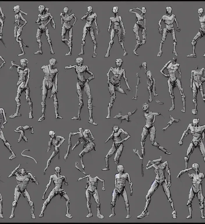 How to Draw Body Poses Graphic by BreakingDots · Creative Fabrica