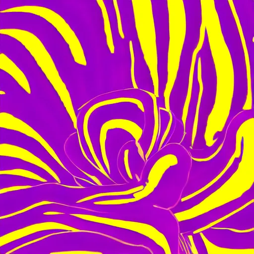 Image similar to vaporwave violet potato with yellow background