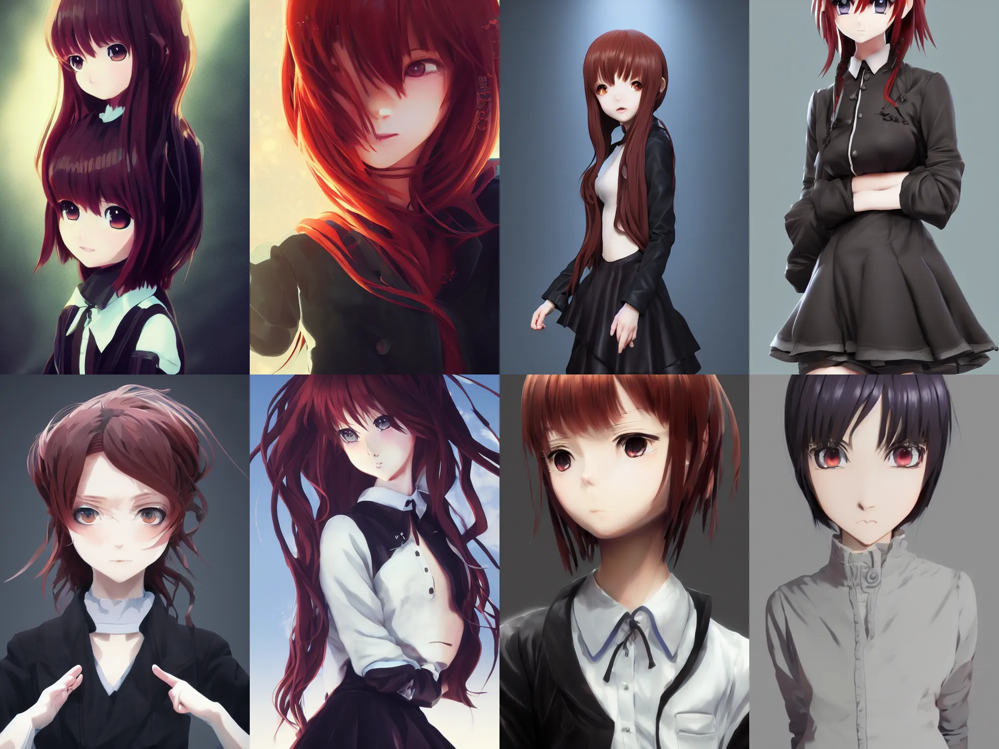 How To Render Anime Style Hair 