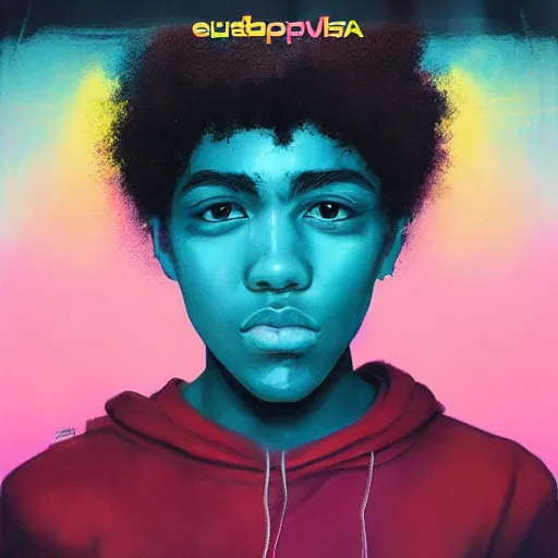 Image similar to euphoria album art cover by sam spratt