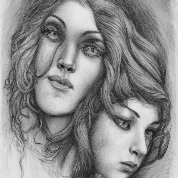 Image similar to a highly detailed portrait in the style of charles dana gibson and in the style of gerald brom.