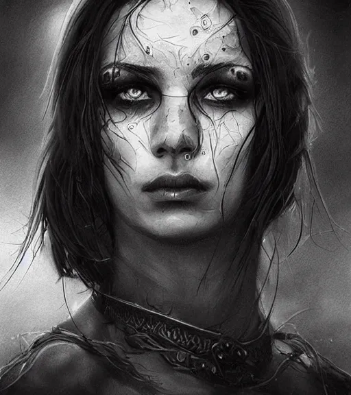 Image similar to fireman _ jeck, beautiful piercing eyes, realistic face, black and white drawing, in the style of greg rutkowski, fantasy, amazing detail, epic, intricate, elegant, smooth, sharp focus