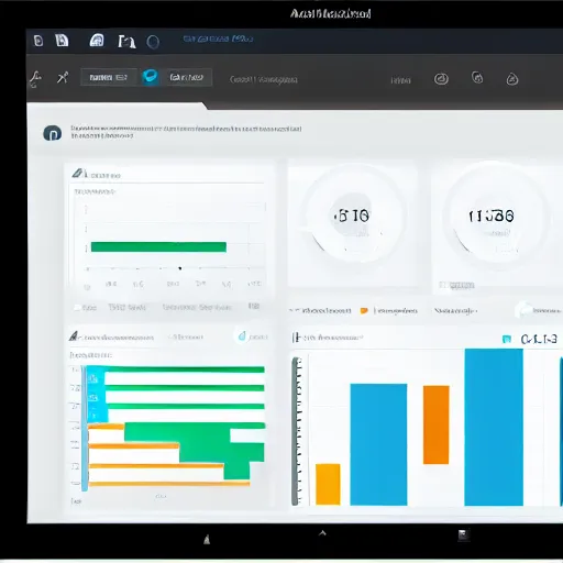 Image similar to a sleek and intuitive admin dashboard for a new iot device management web app