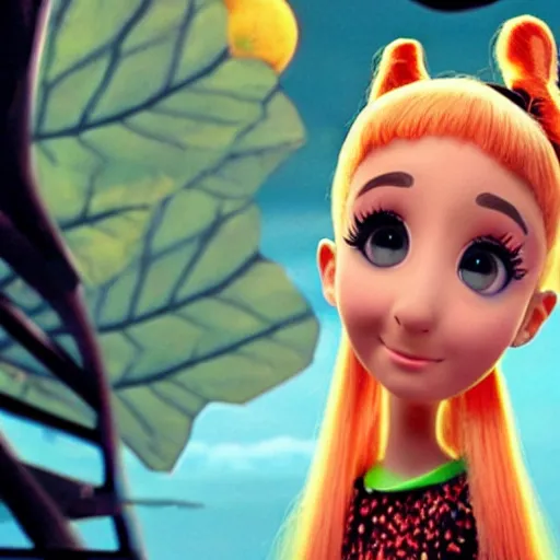 Image similar to a still of ariana grande in james and the giant peach ( 2 0 2 0 )